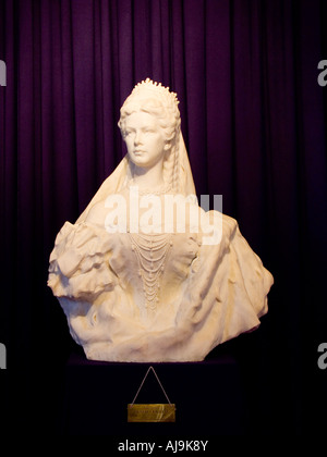 Königin-Elisabeth-Statue, Godollo Burg, Ungarn Stockfoto