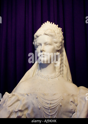 Königin-Elisabeth-Statue, Godollo Burg, Ungarn Stockfoto