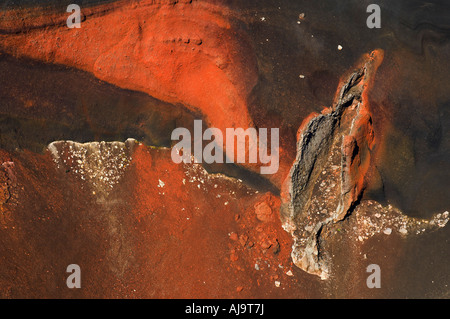 Krater, Mount Ngauruhoe, Tongariro Nationalpark, Nordinsel, Neuseeland Stockfoto