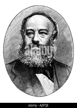 James Prescott Joule, Englischer Physiker, c 1895. Artist: Unbekannt Stockfoto