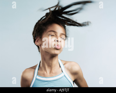 Porträt eines jungen Mädchens Stockfoto