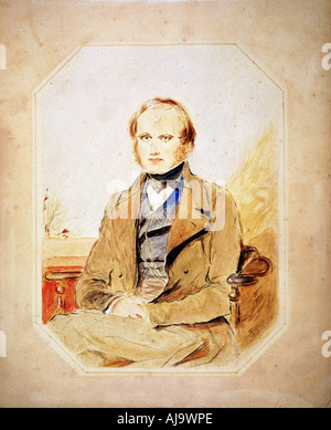 Charles Darwin, englischen Naturforscher. Artist: Unbekannt Stockfoto