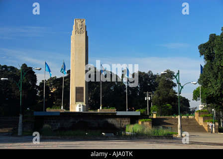 Monument der Unabhängigkeit, Guatemala-Stadt Stockfoto