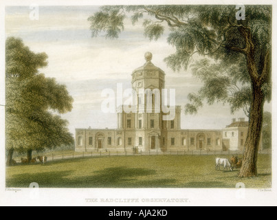 Radcliffe Sternwarte, Oxford, England, 1834. Artist: Unbekannt Stockfoto