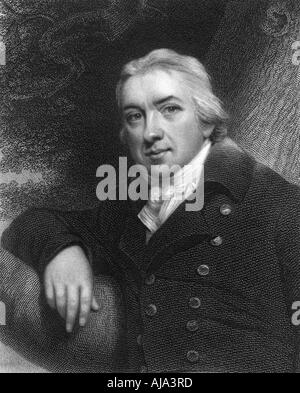 Edward Jenner, englischer Arzt, 1837. Artist: Unbekannt Stockfoto