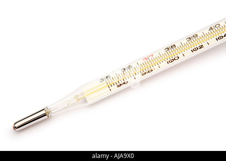 Detail eines Thermometers Stockfoto