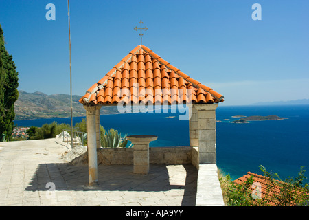 Franziskaner-Kloster in der Nähe von Orebic auf der Halbinsel Peljesac Kroatien Stockfoto