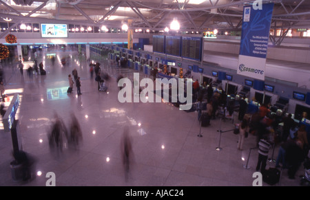 Athens International Airport Eleftherios Venizelos innere Abfahrt Halle Stockfoto