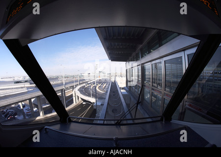 LINK-Interterminal Shuttle, Toronto Pearson internationaler Flughafen, Toronto, Ontario, Kanada Stockfoto