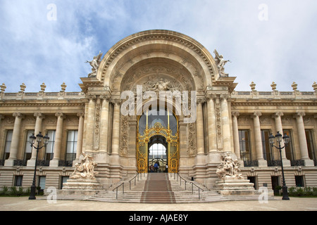 Eingang zum Petit Palais, Paris, Frankreich Stockfoto