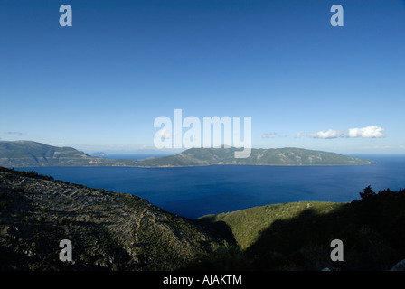 Griechenland-Eptanese-Kefalonia-Ithaka von Kefalonia Stockfoto
