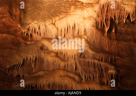 Goughs Schauhöhle in Cheddar Gorge in Somerset, England Stockfoto