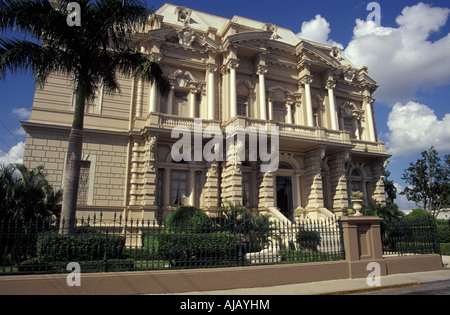 Die kunstvollen Stil der italienischen Renaissance Palacio Kanton auf dem Paseo de Montejo in Merida, Yucatan, Mexiko Stockfoto