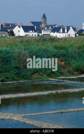 SAILLE Bretagne Frankreich Europa Frankreich Kanal Bezirke Bretagne Stockfoto