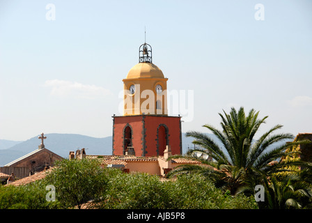 Kirche in St. Tropez Stockfoto