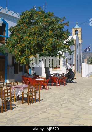 LIPSI Hafen LIPSI Insel Griechenland Europa Griechenland Dodekanes Stockfoto