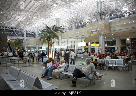 Cairo Airport Terminal Gebäude innen Kairo Ägypten Afrika Stockfoto