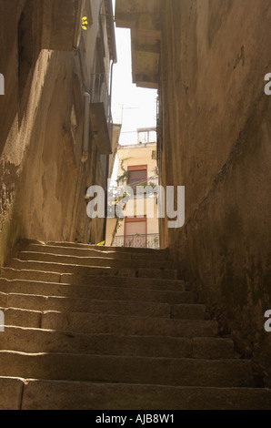 Der Stadt Novara di Sicilia Provinz Messina Sizilien Italien Juli 2006 Stockfoto
