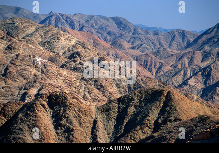 Karge Berglandschaft Stockfoto