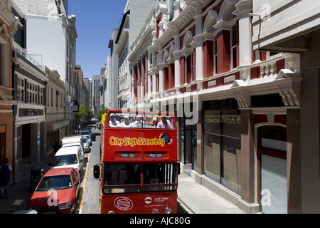 Bus in Cape Town, sightseeing, Südafrika, Kapstadt Stockfoto