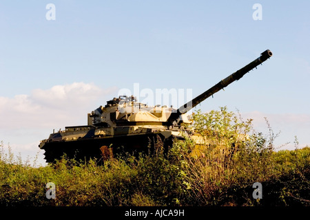 Pensionierte ex britischen ArmyChieftain Kampfpanzer. Stockfoto