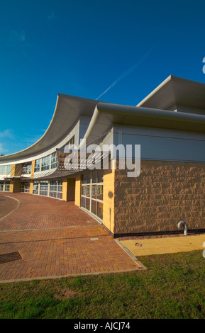 Aus einem anderen Blickwinkel der Schule von Medizin Keele University Staffordshire Stockfoto