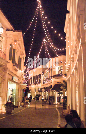 Die Grove-Shopping-Mall in Los Angeles Kalifornien USA Stockfoto