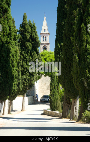 Franziskaner-Kloster in der Nähe von Orebic Kroatien Stockfoto