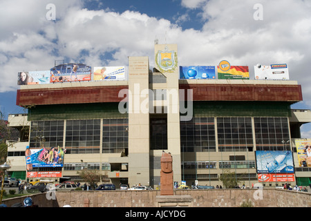 Fußball-Stadion in Miraflores Vorort von La Paz, Bolivien Stockfoto