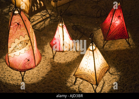 orientalische Lampe, Afrika-Karibik-Festivall Stockfoto