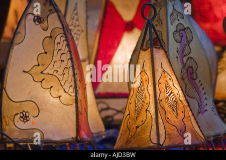 orientalische Lampe, Afrika-Karibik-Festivall Stockfoto