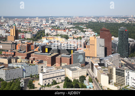 Berlin Potsdamer Platz Platz Platz Stockfoto