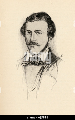 Domenico Gaetano Maria Donizetti, 1797-1848. Die italienische Oper Komponist. Stockfoto