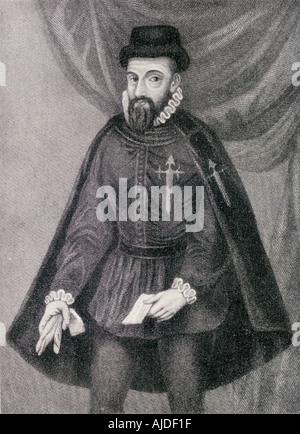 Francisco Pizarro González, 1471 - 1541. Spanische Konquistador, der Eroberer des Inkareiches. Stockfoto