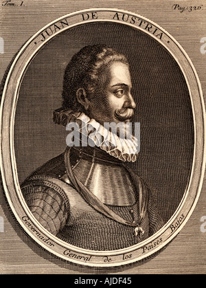 Juan von Österreich, 1545 - 1578. Generalgouverneur der Niederlande, Bruder von Philipp II. von Spanien. Stockfoto