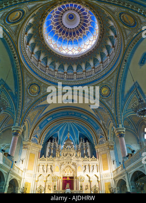 Altar und Dome, neue Synagoge, Szeged, Ungarn Stockfoto
