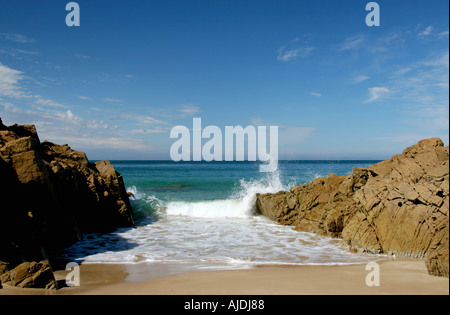 UK Channel Inseln Jersey Plemont Bay Stockfoto