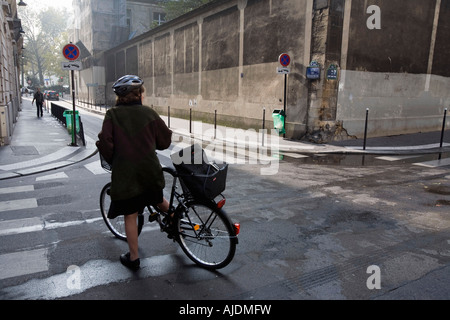 Frankreich Paris Le Marais ein bekannten historischen Viertel in Paris auf Teile der 3. und 4. Arrondissements verteilt Stockfoto