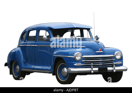 Foto von einem alten klassischen Auto neuwertig Chrom glänzend und auf Hochglanz poliert beenden einfach wunderschön Stockfoto