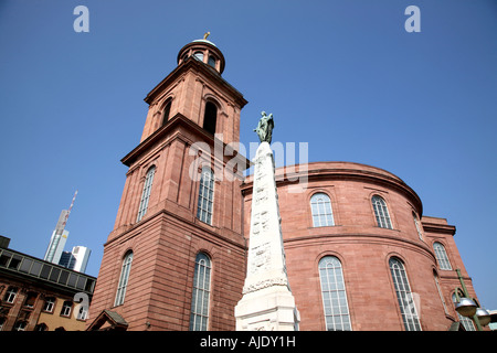 Hessen Hessen Frankfurt Am Paulskirche Pauls Hauptkirche Stockfoto