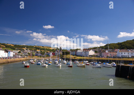 Aberaeron Hafen, Ceredigion, West Wales, UK Stockfoto