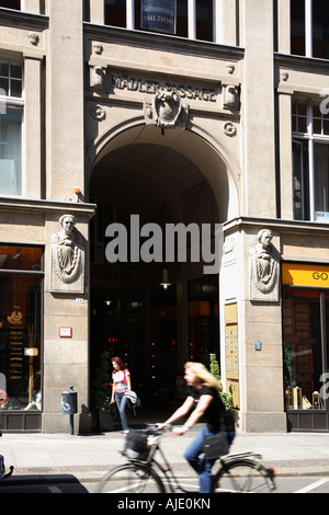 Sachsen Sachsen Leipzig Mädler Passage Stockfoto