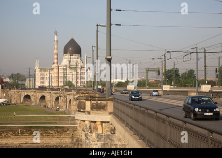 Dresden Yenidze Tabakkontor Stockfoto