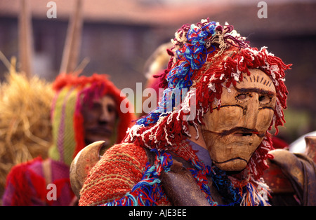 Festa Dos Rapazes, Braganca, Nordportugal. Stockfoto