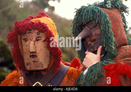 Festa Dos Rapazes, Braganca, Nordportugal. Stockfoto