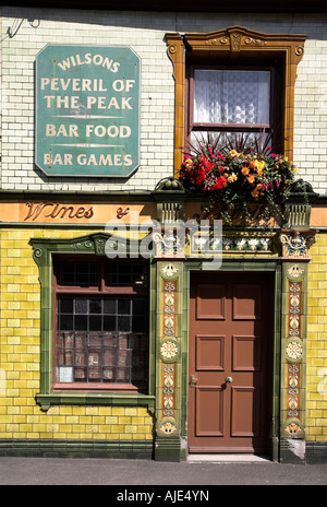 Peveril des Peak Pub, Manchester UK Stockfoto