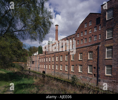 Styal Steinbruch-Bank-Mühle-Cheshire Stockfoto