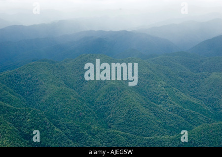 Blick vom Mount Hieizan Hiei-Zan Kyoto Japan Stockfoto