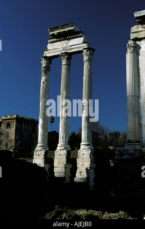 Rom Forum Romanum Stockfoto
