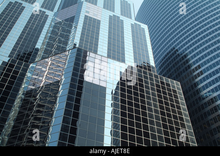 Wolkenkratzer Hochhäuser Chicago Illinois USA Stockfoto